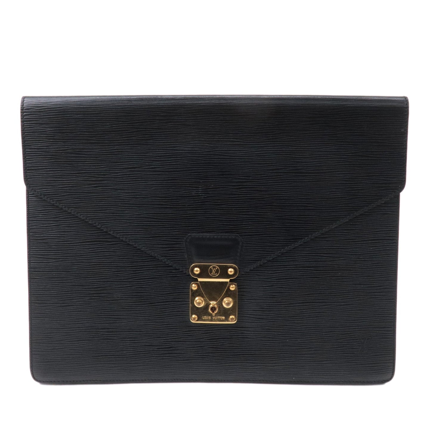 Louis Vuitton Epi Porte Document Senateur Clutch Bag