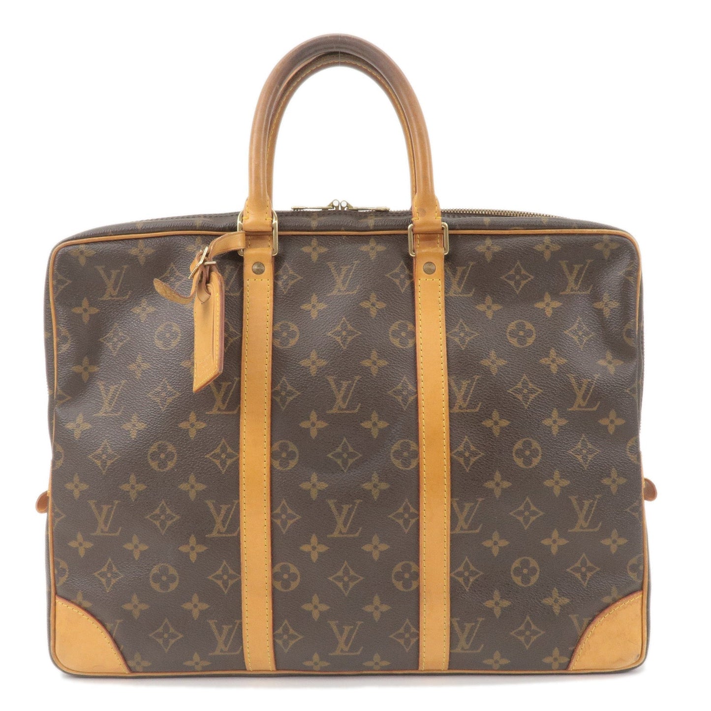 Louis Vuitton Monogram Porte Documents Voyage Hand Bag