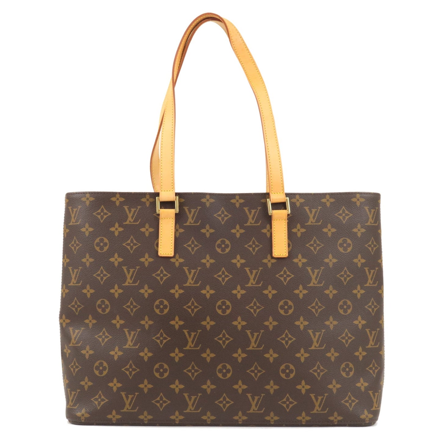 Louis Vuitton Monogram Luco Tote Bag Brown