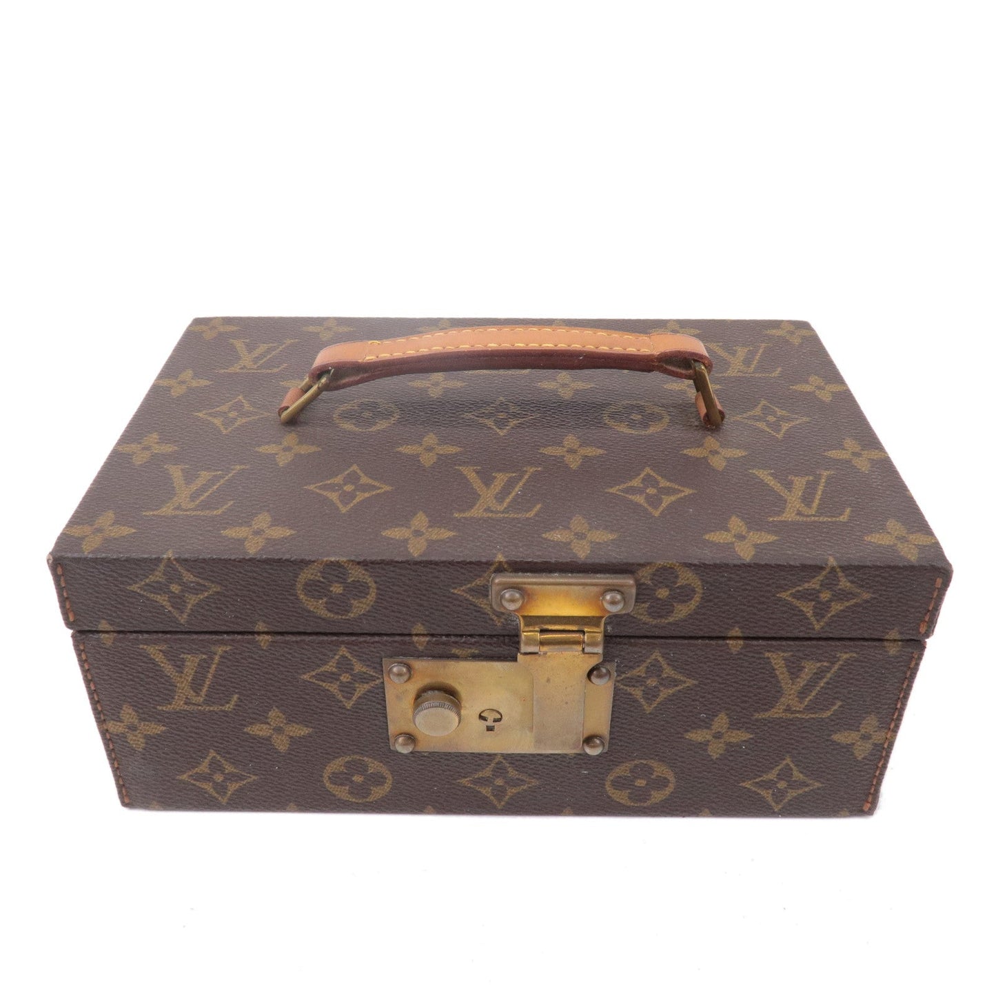 Louis Vuitton Monogram Boite A Tout Bag Brown