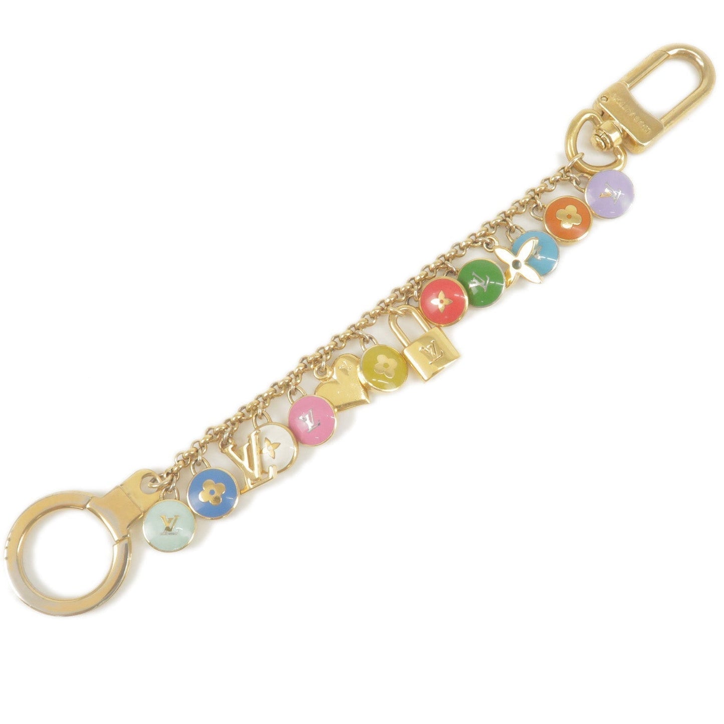 Louis Vuitton Porte Cles Chaine Pastille Bag Charm