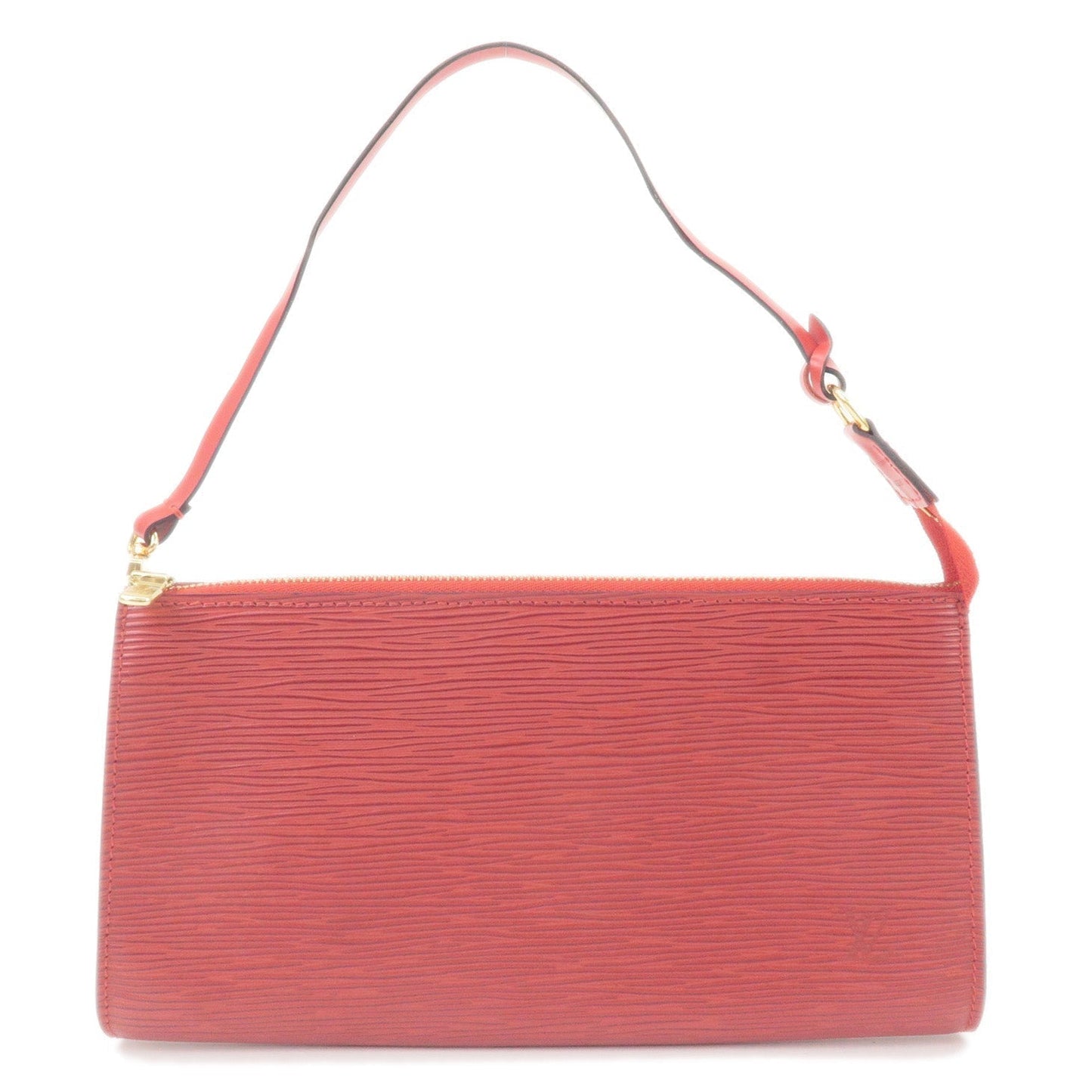 Louis Vuitton Epi Pochette Accessoires Pouch Castilian Red Clutch