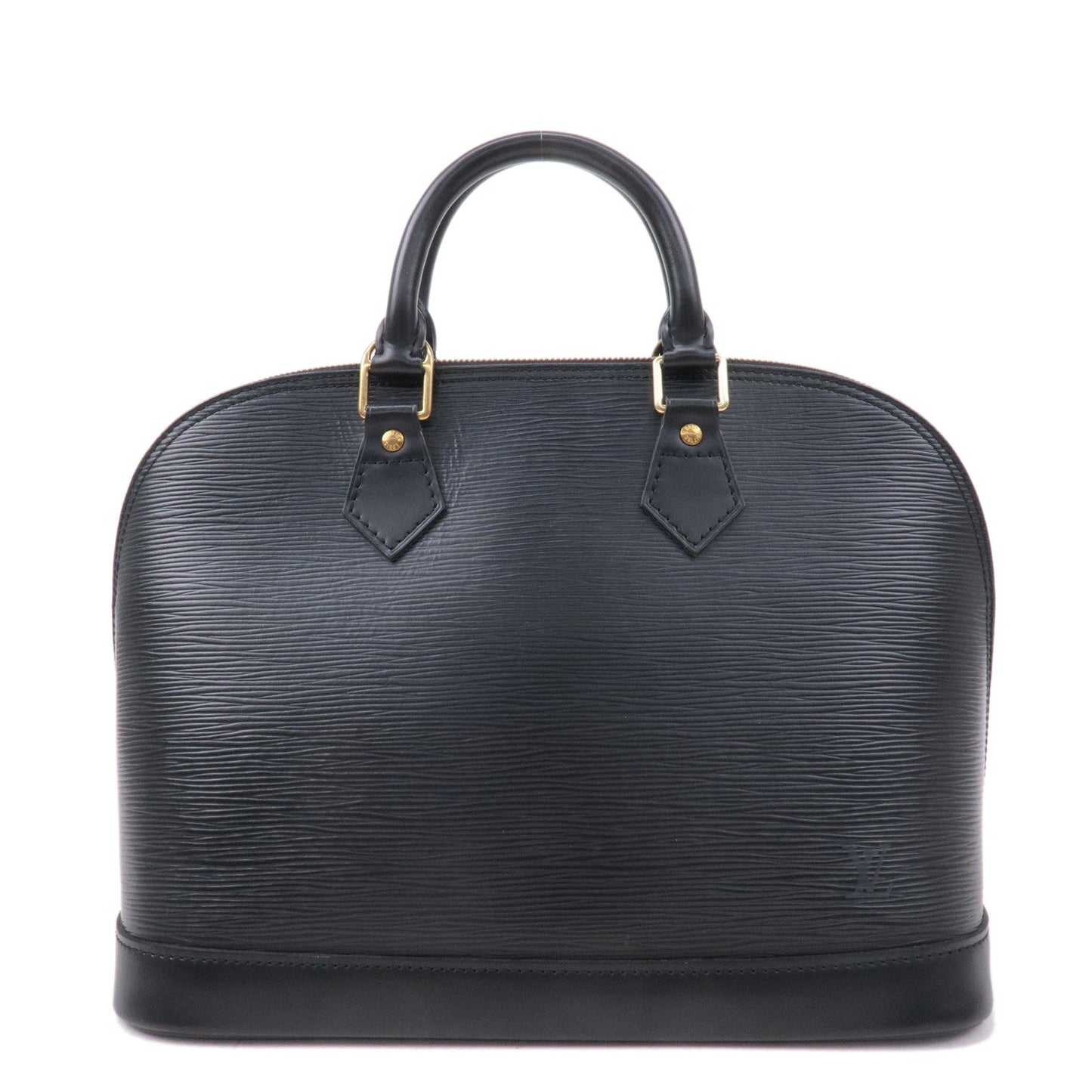 Louis Vuitton Epi Alma Hand Bag Noir Black