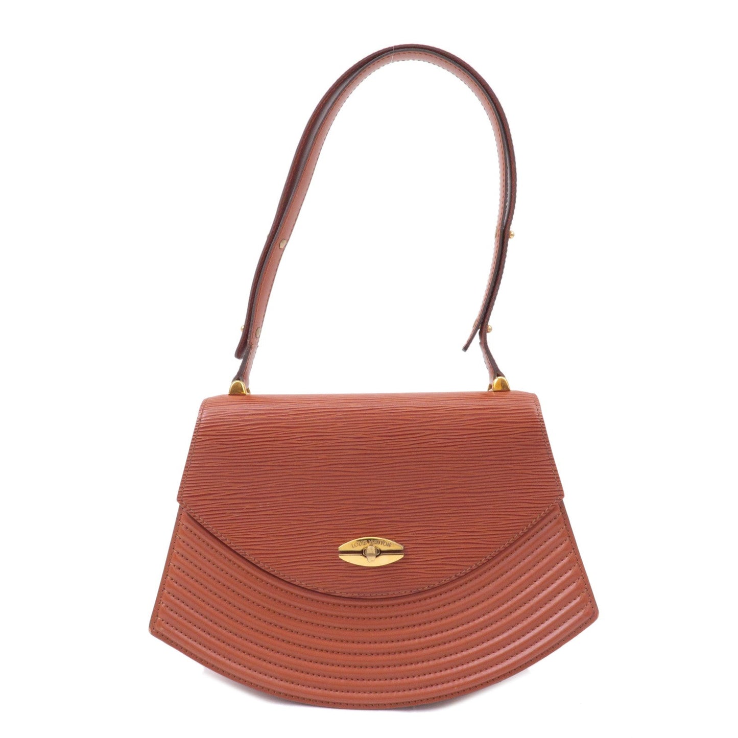 Louis Vuitton Epi Tilsit Shoulder Hand Bag Kenya Brown