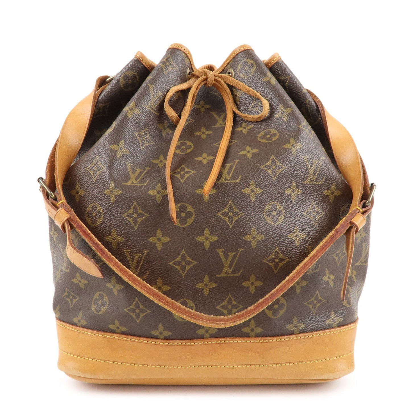 Louis Vuitton Monogram Noe Shoulder Bag Hand Bag Brown