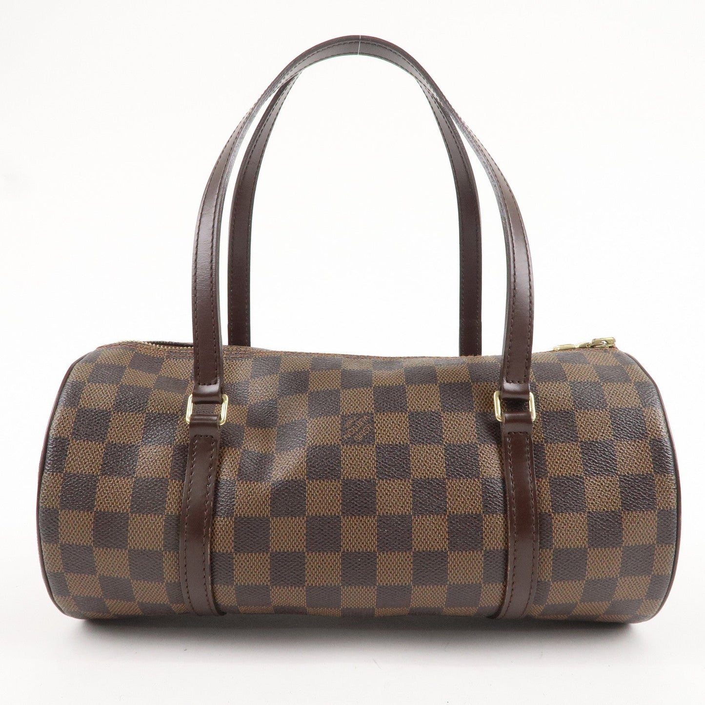 Louis Vuitton Damier Papillon 30 Hand Bag & Pouch Brown