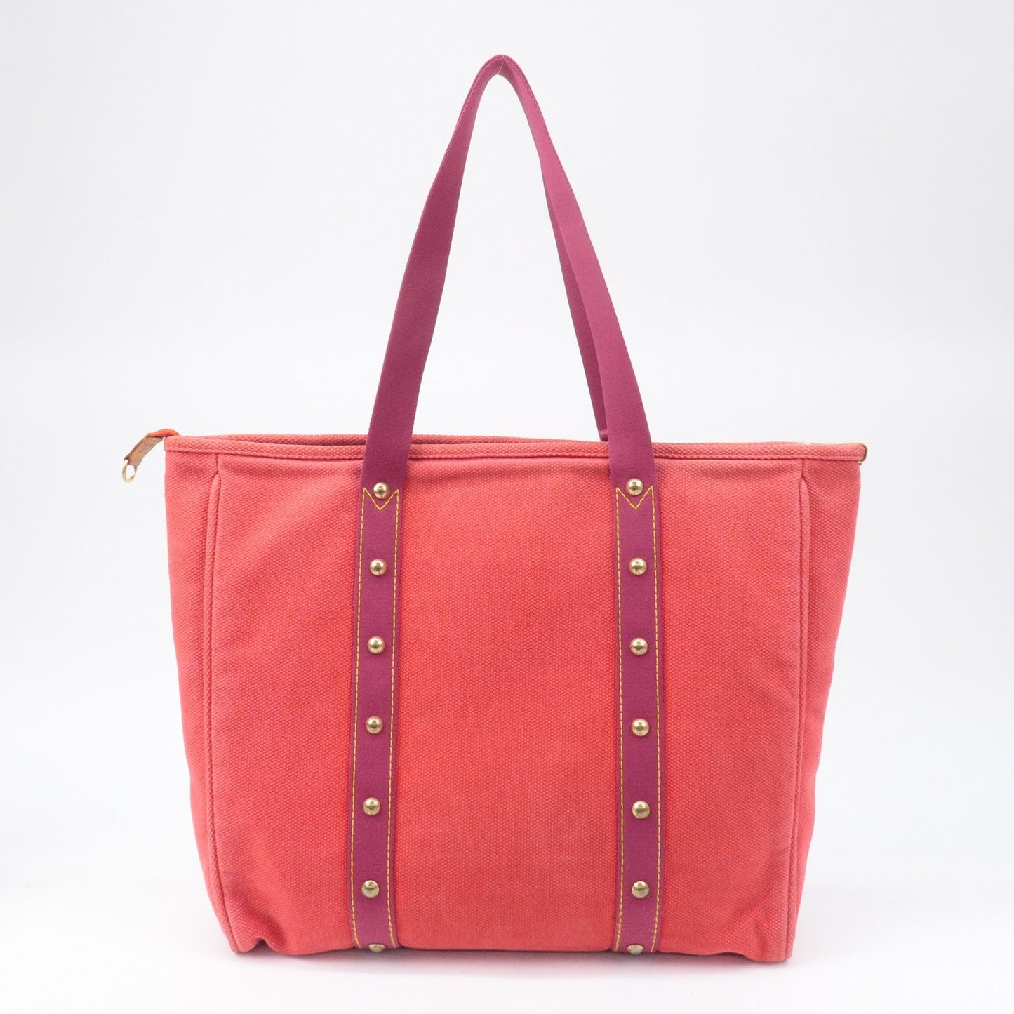 Louis Vuitton Antigua Cabas GM Tote Bag Hand Bag Rouge