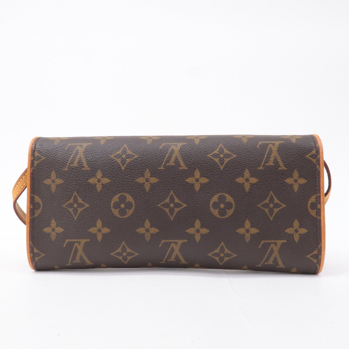 Louis Vuitton Monogram Pochette Twin GM 2Way Bag Brown