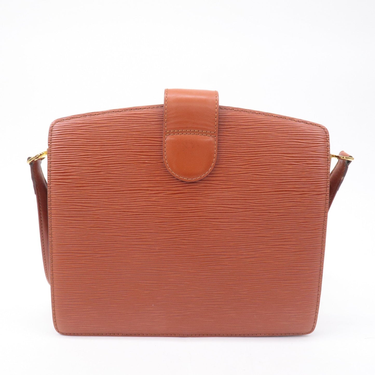 Louis Vuitton Epi Capucines Shoulder Bag Kenya Brown