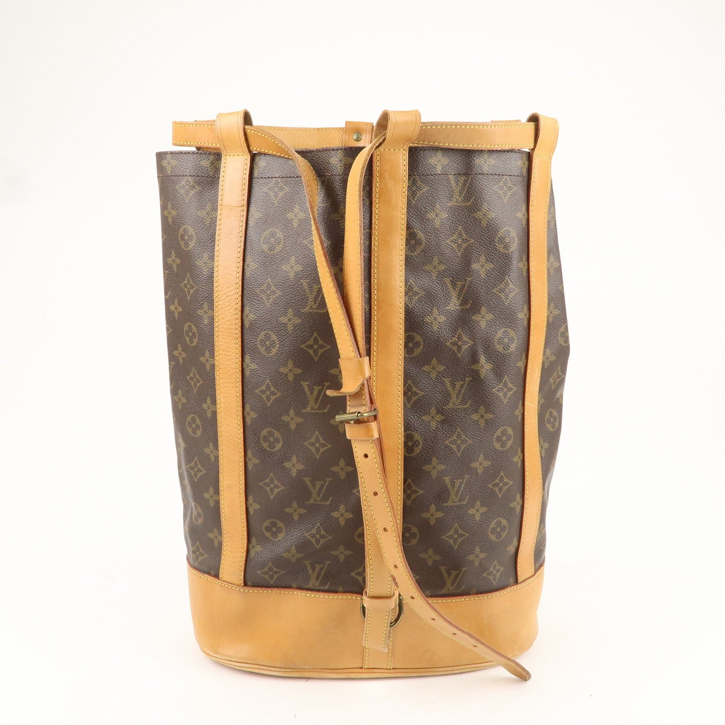 Louis Vuitton Monogram Randonnee GM Laundry Bag Brown