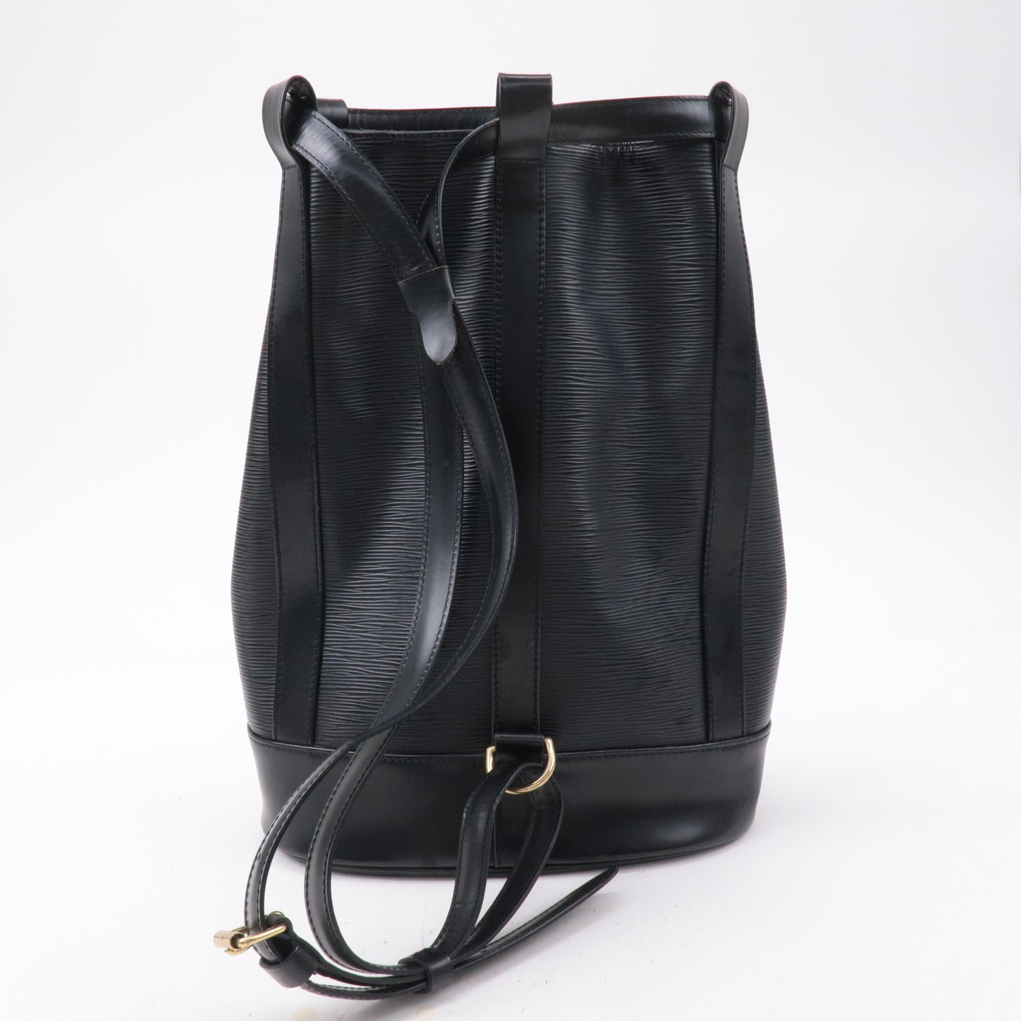Louis Vuitton Epi Randonnee GM Laundry Bag Noir Black