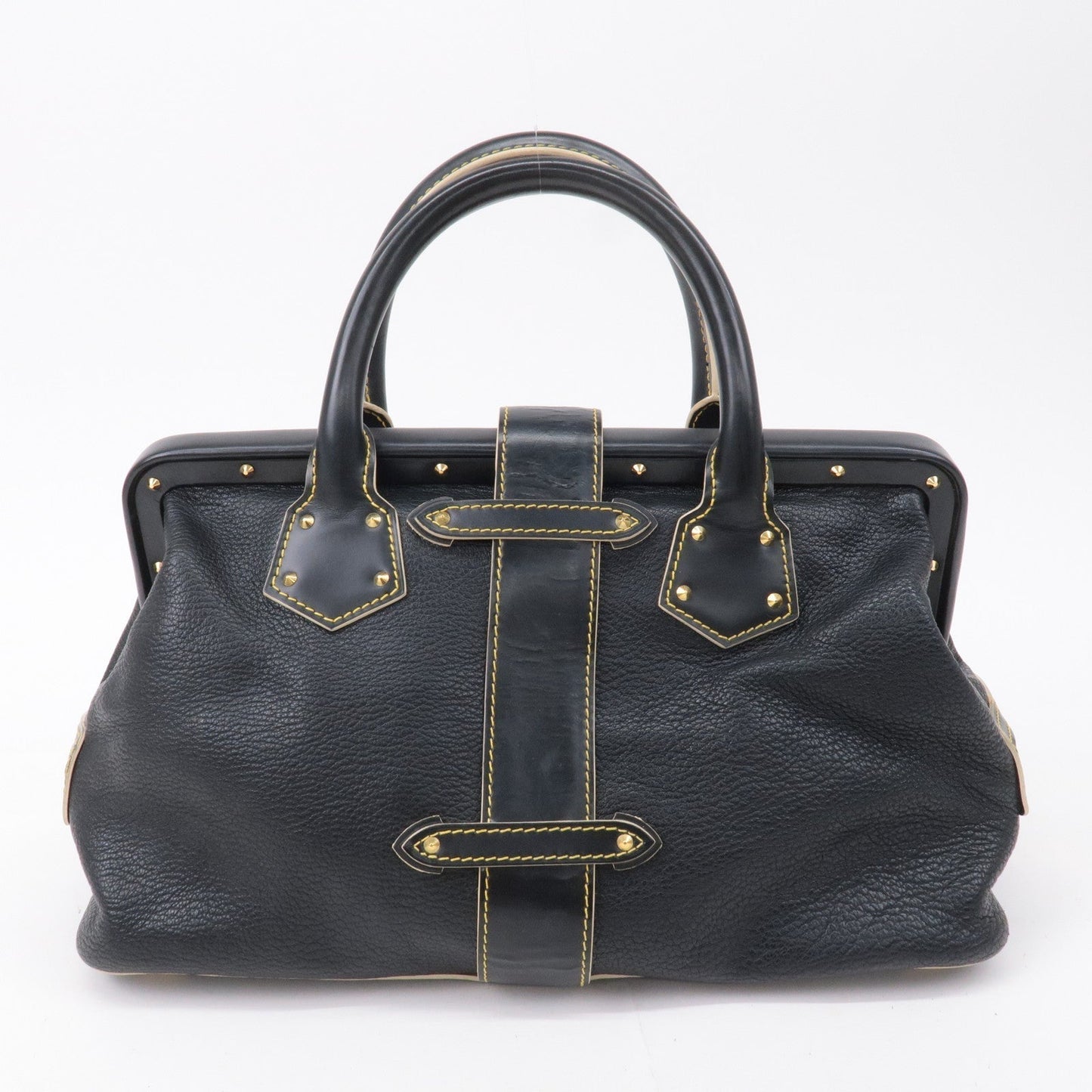 Louis Vuitton Suhali Angenieux PM Hand Bag Black Noir