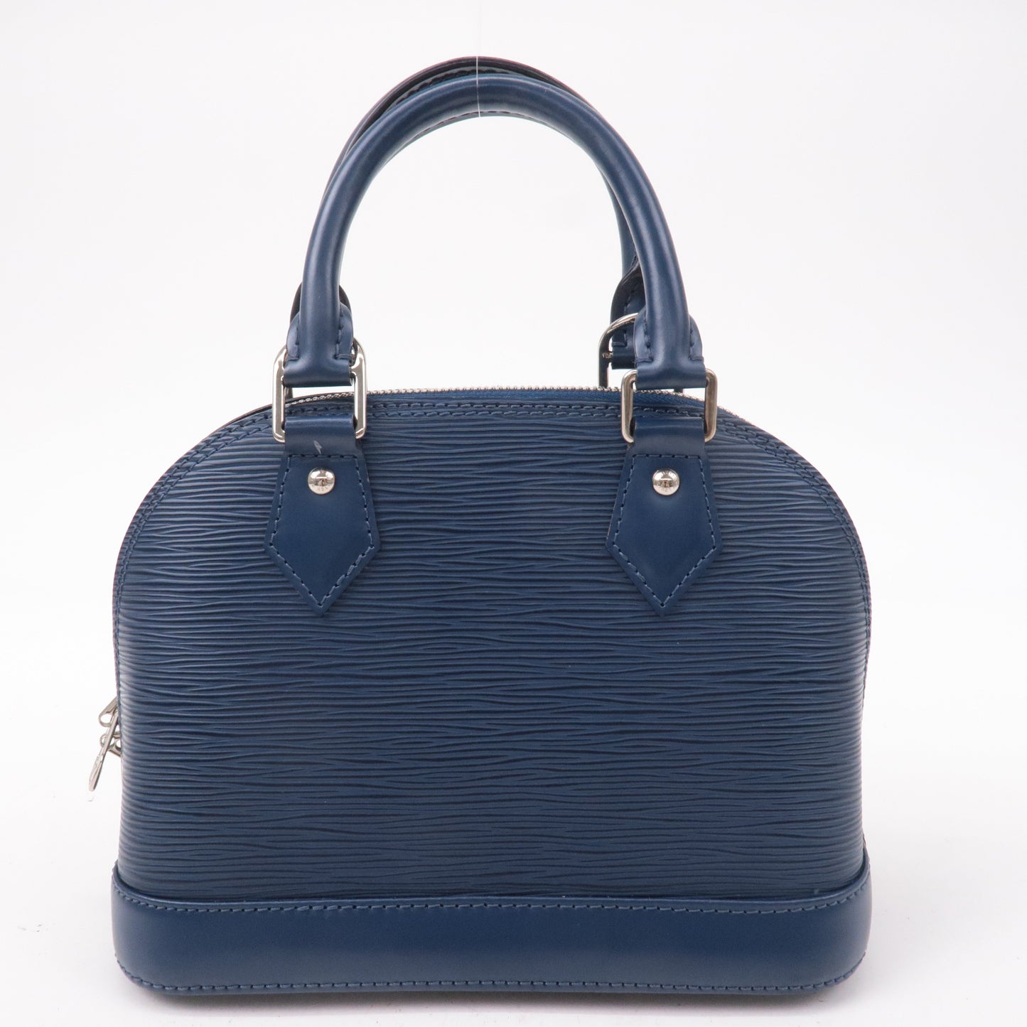 Louis Vuitton Epi Alma BB 2Way Bag Andigo Blue