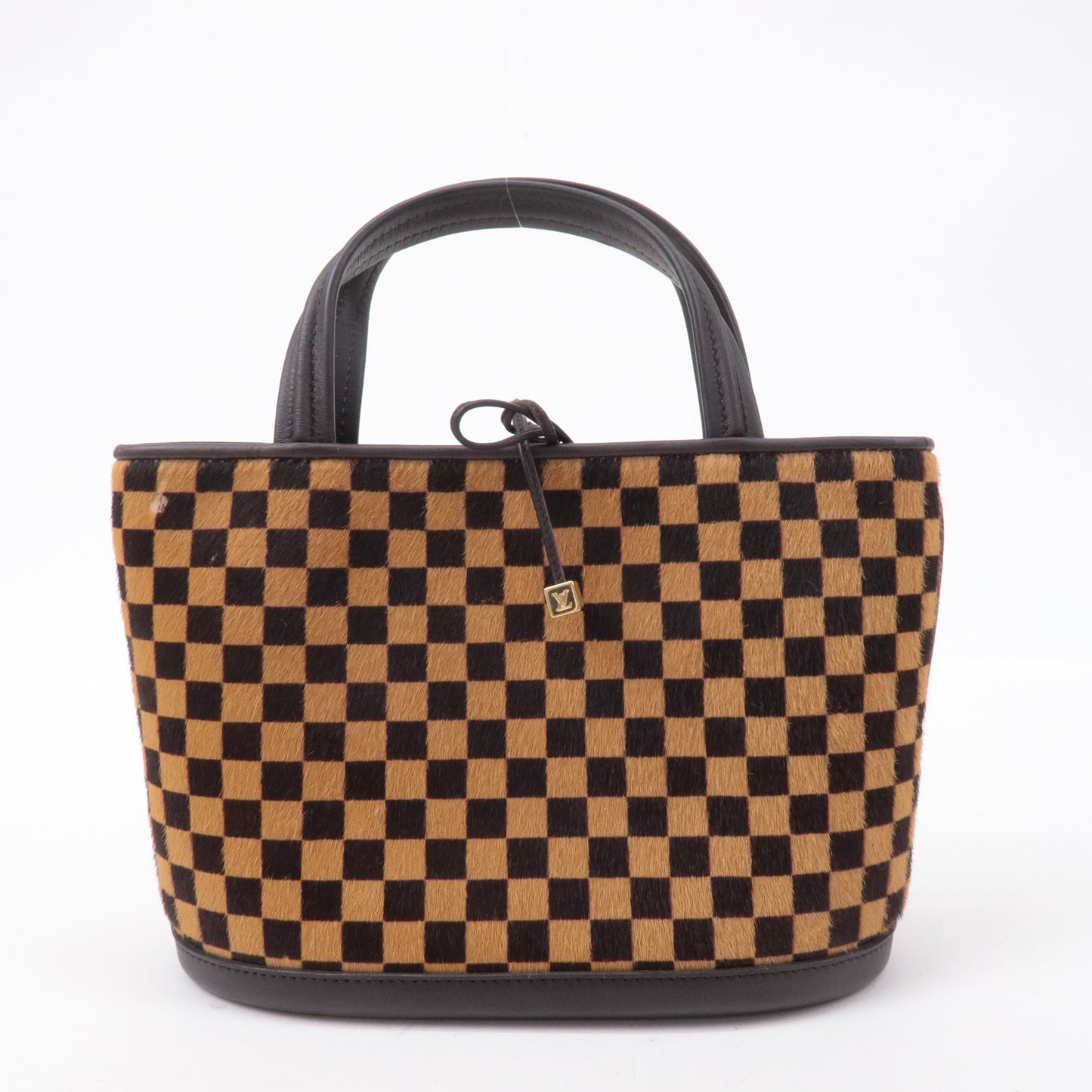 Louis Vuitton Damier Sauvage Impala Hand Bag Brown
