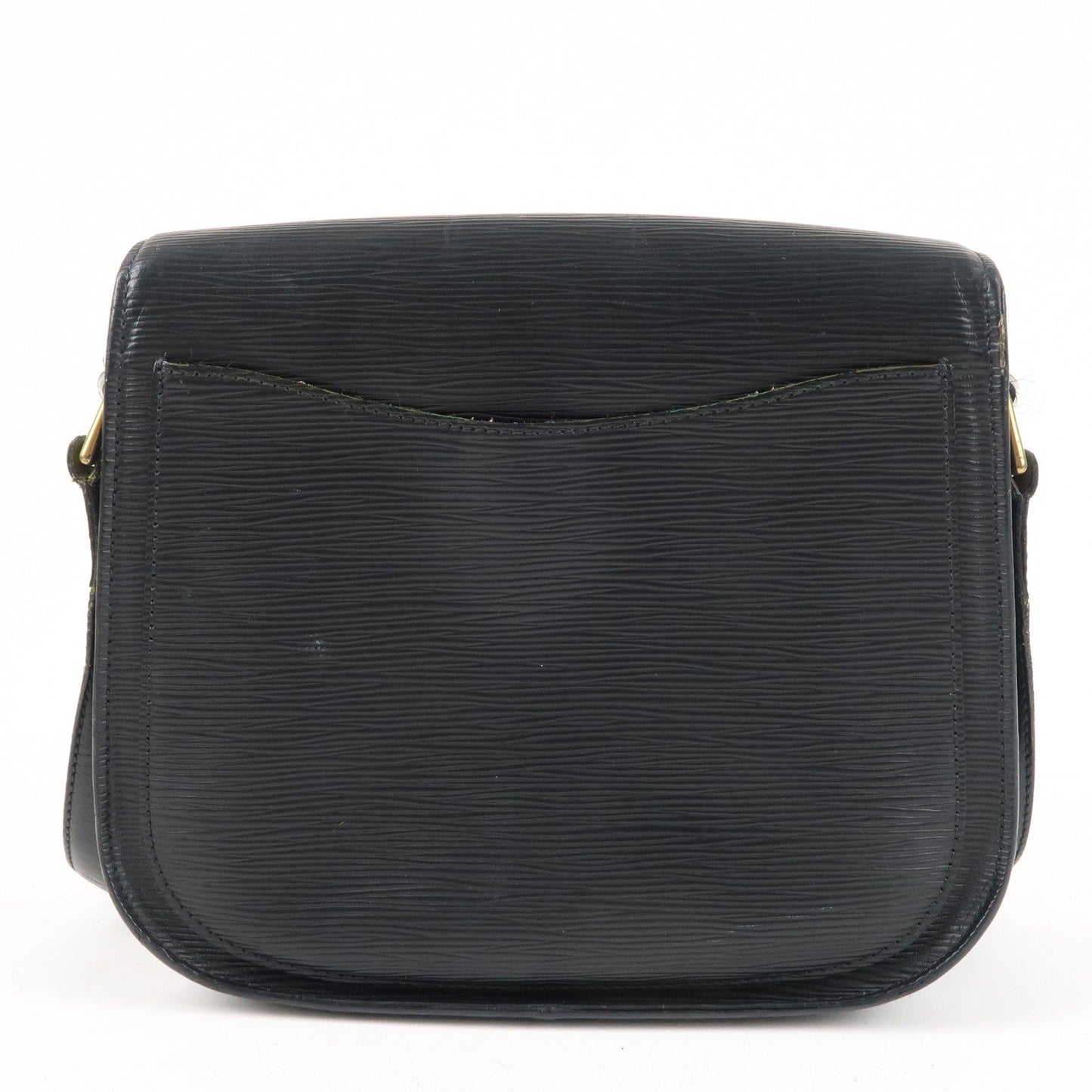 Louis Vuitton Epi Saint Cloud Shoulder Bag Noir Black