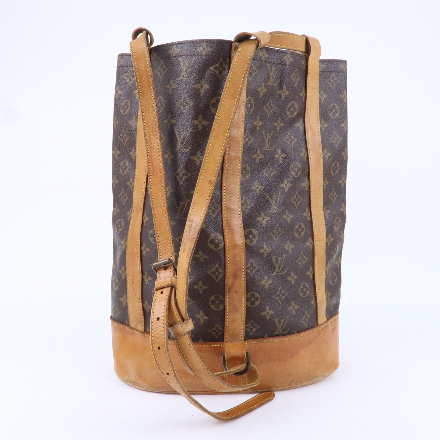 Louis Vuitton Monogram Randonnee GM Laundry Bag Brown