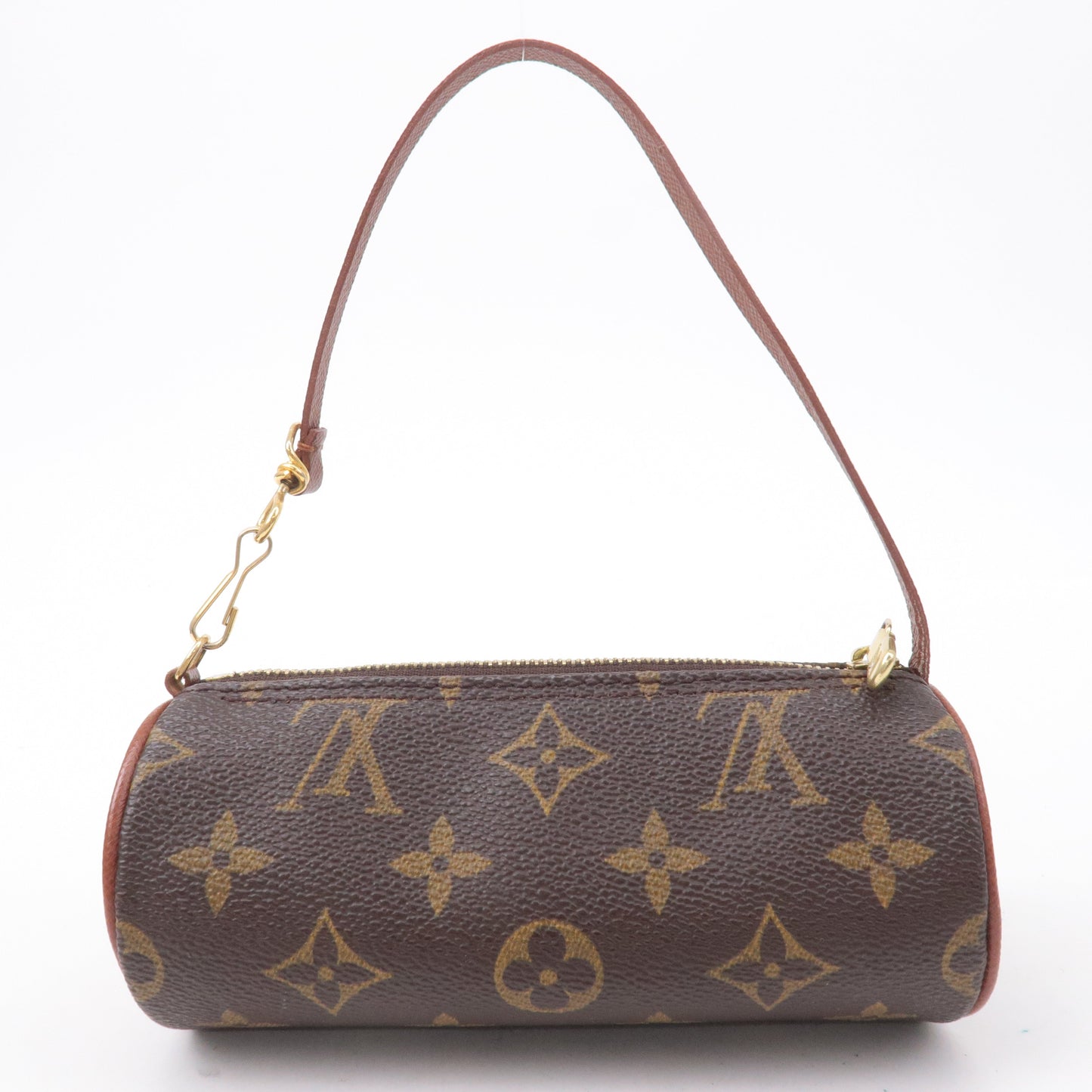 Louis Vuitton Monogram Pouch for Papillon Bag Old Type Brown