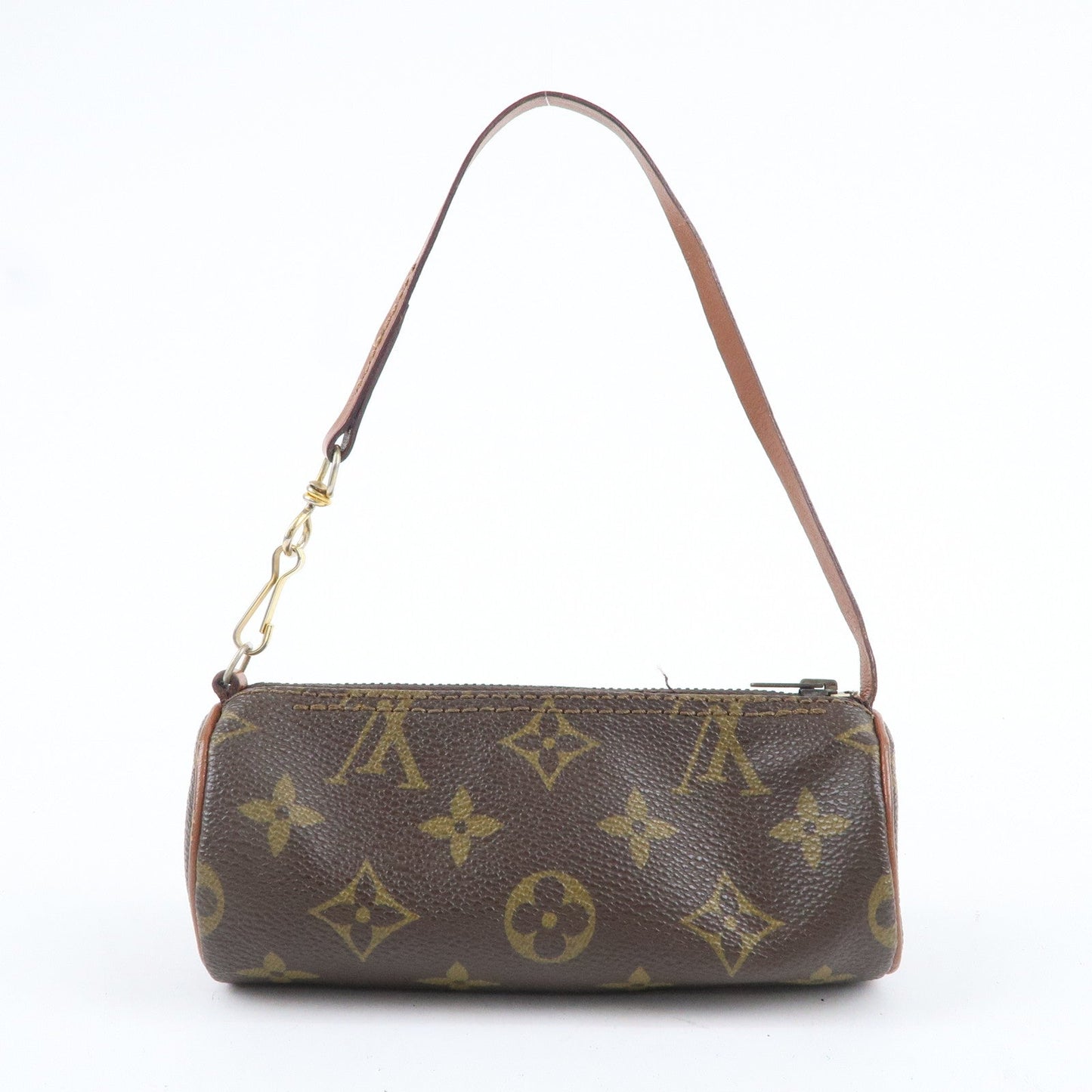 Louis Vuitton Monogram Pouch for Papillon Bag Old Type Brown