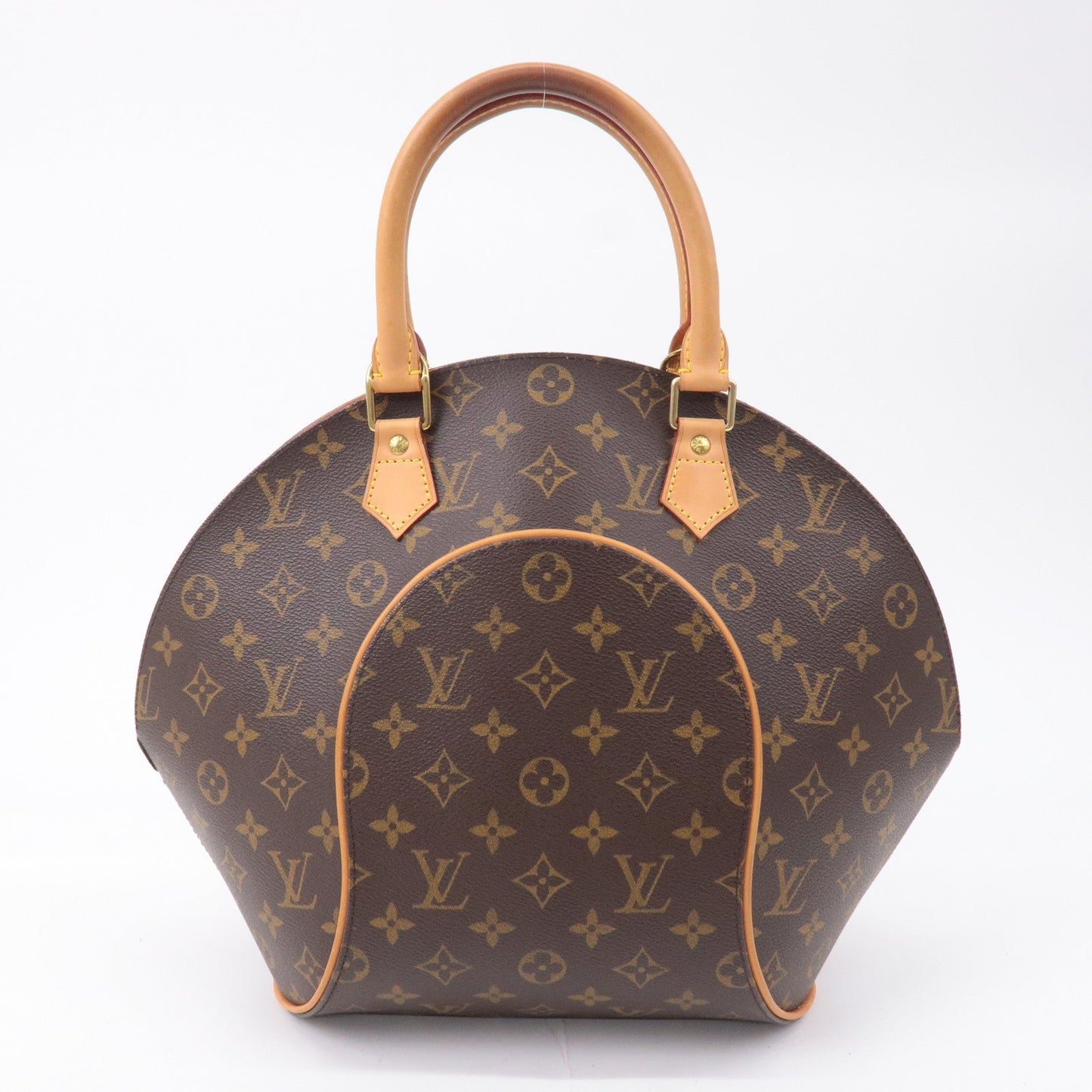 Louis Vuitton Monogram Ellipse MM Hand Bag Brown