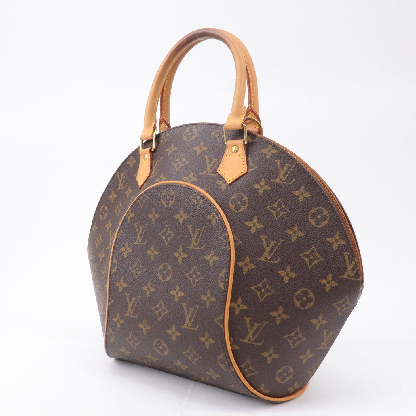 Louis Vuitton Monogram Ellipse MM Hand Bag Brown