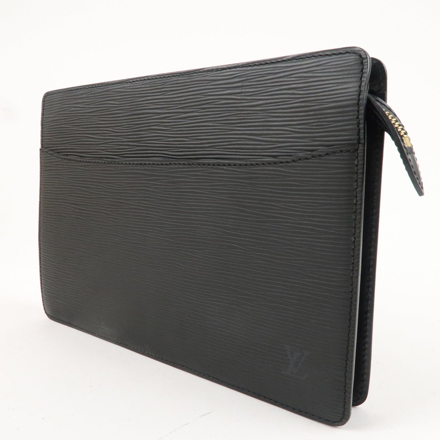 Louis Vuitton Epi Pochette Homme Clutch Bag Noir Black
