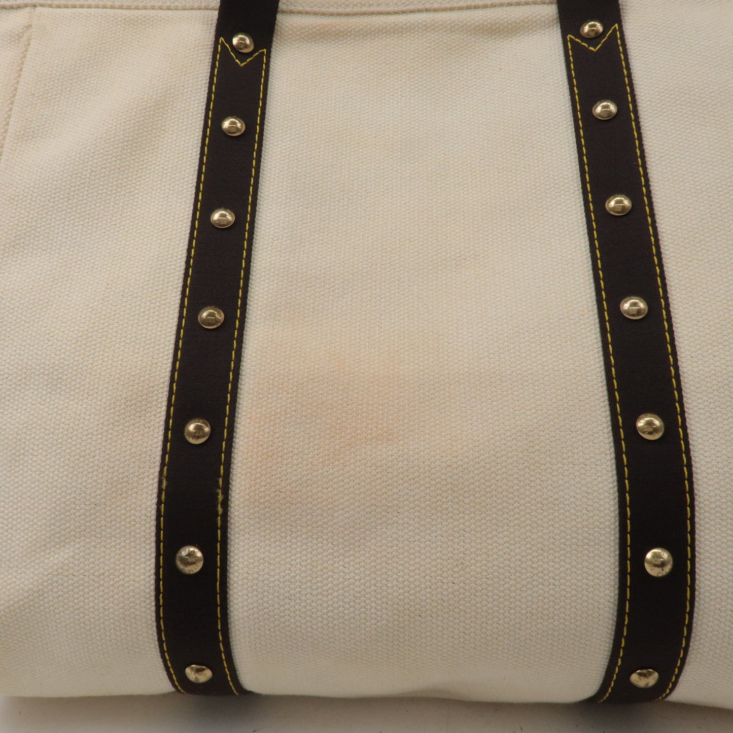 Louis Vuitton Antigua Cabas GM Tote Bag Hand Bag Ecru