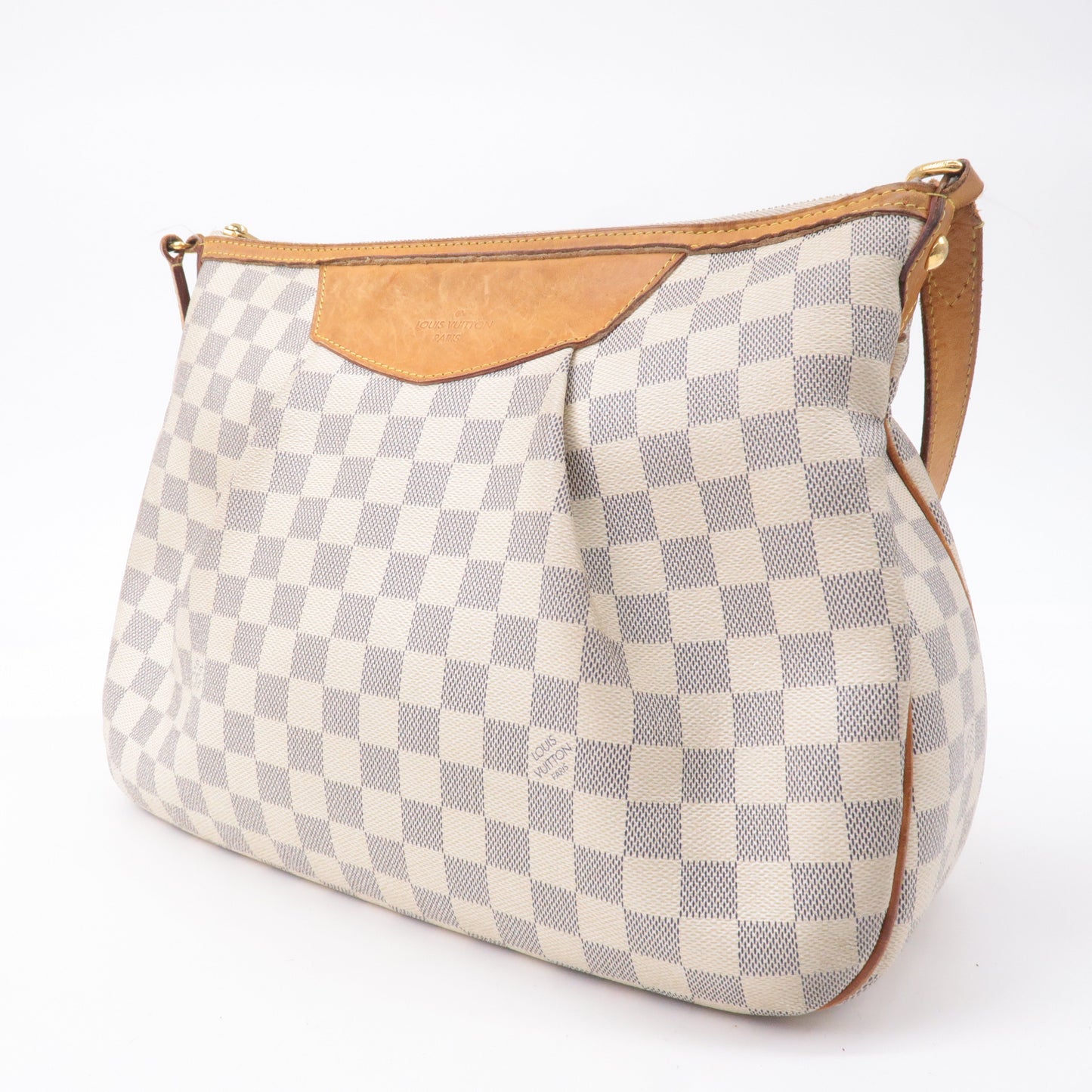 Louis Vuitton Damier Azur Sirac MM Shoulder Bag