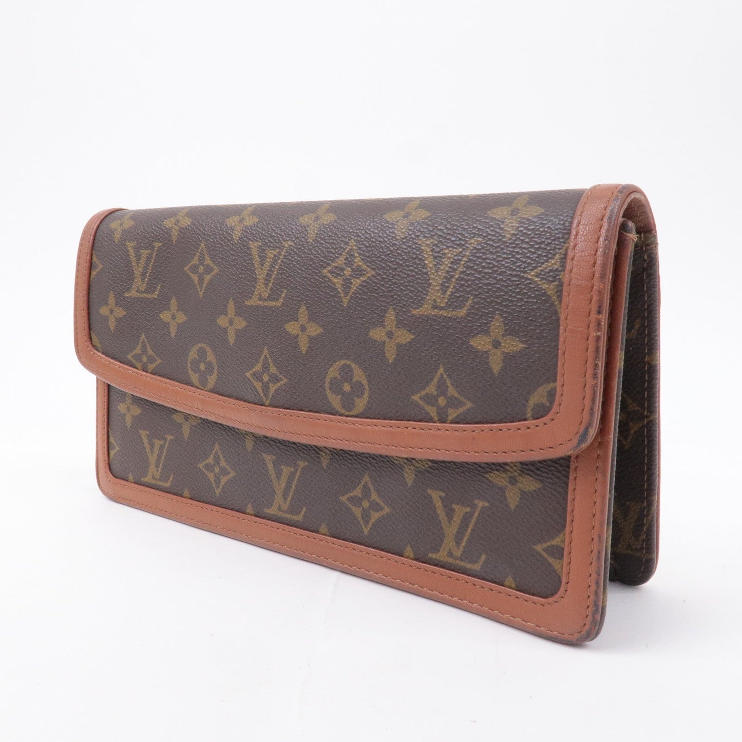 Louis Vuitton Monogram Pochette Damme PM Clutch Bag