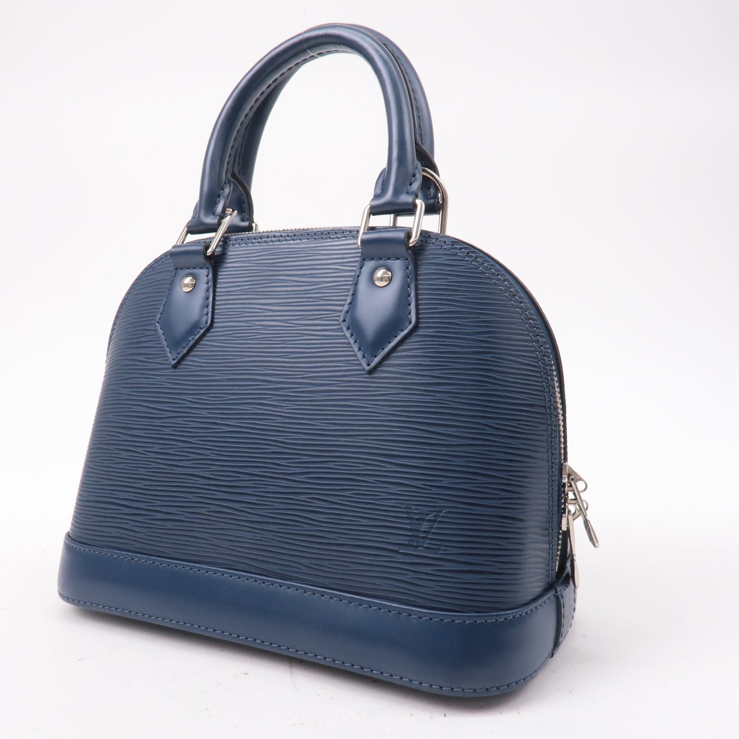 Louis Vuitton Epi Alma BB 2Way Bag Andigo Blue