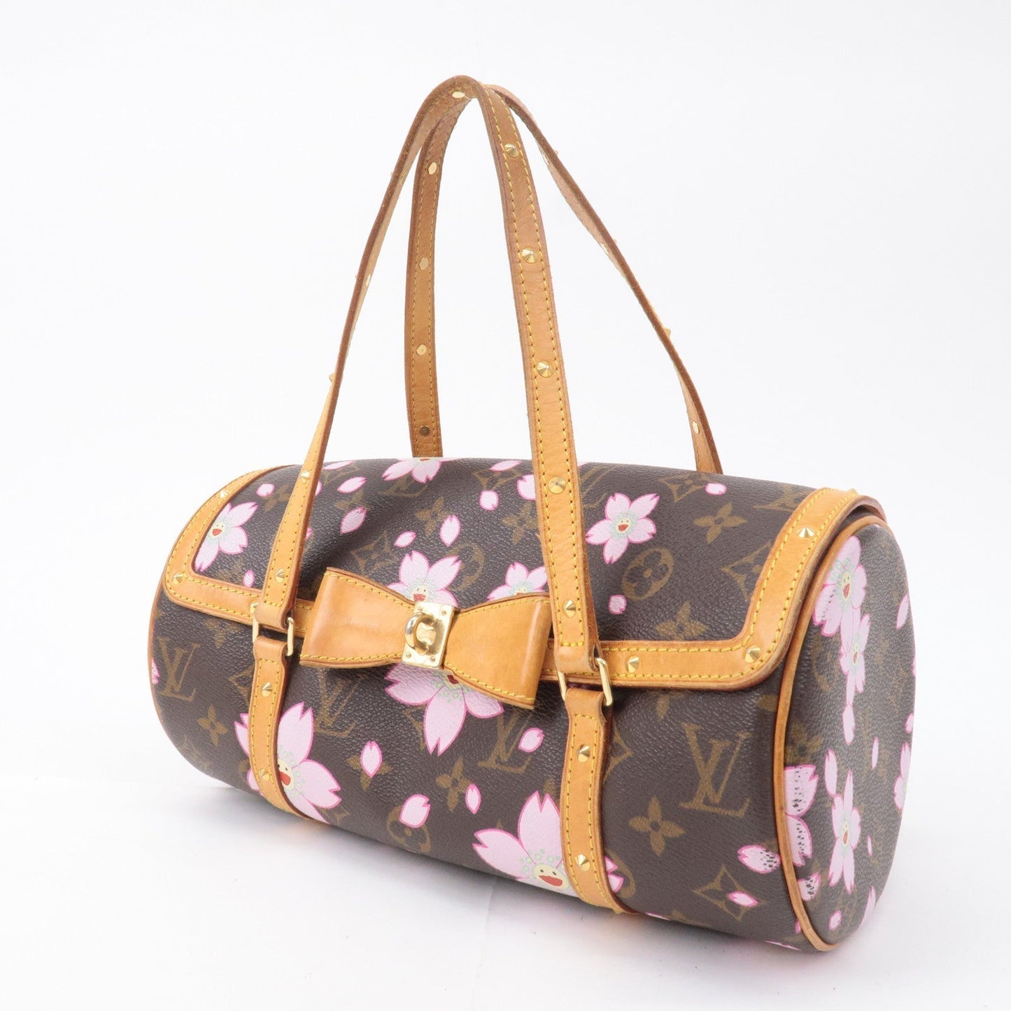 Louis Vuitton Monogram Cherry Blossom Papillon Hand Bag