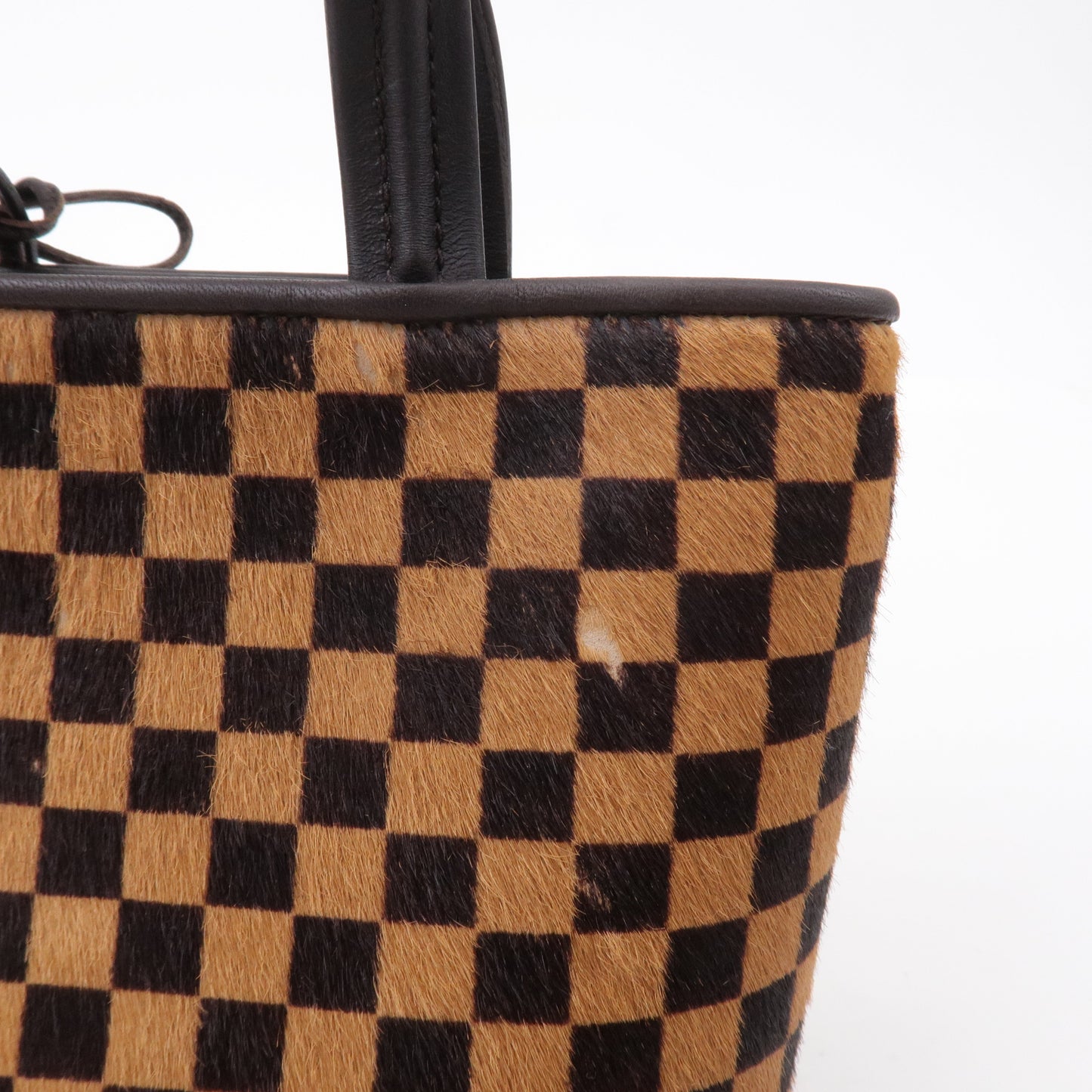Louis Vuitton Damier Sauvage Impala Hand Bag Brown