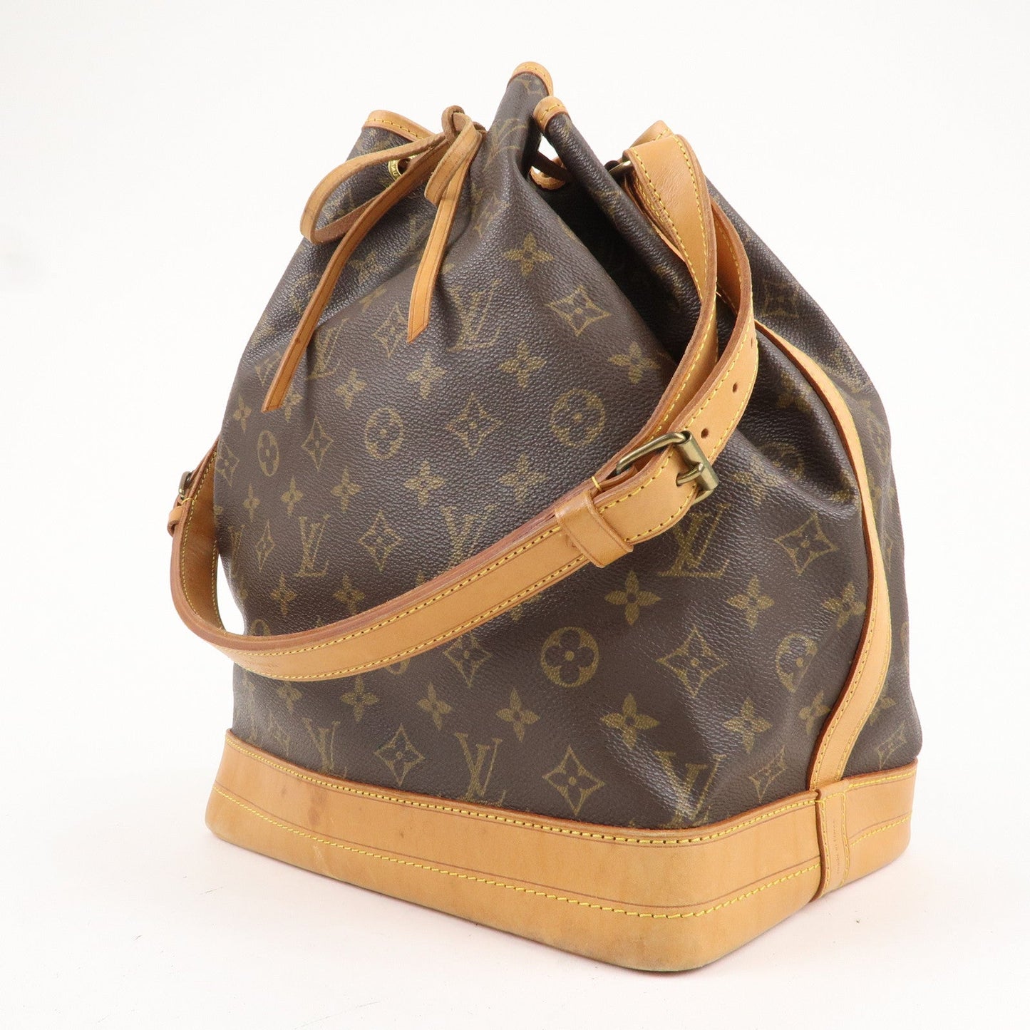 Louis Vuitton Monogram Noe Shoulder Bag Hand Bag Brown