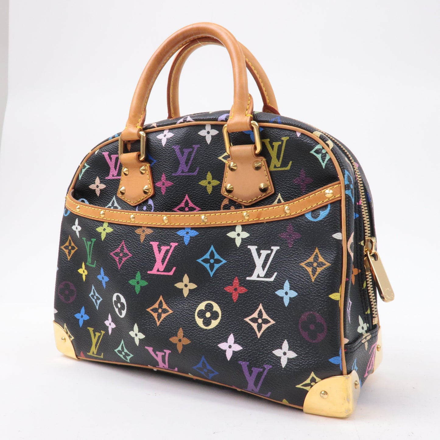 Louis Vuitton Monogram Multi Color Trouville Hand Bag