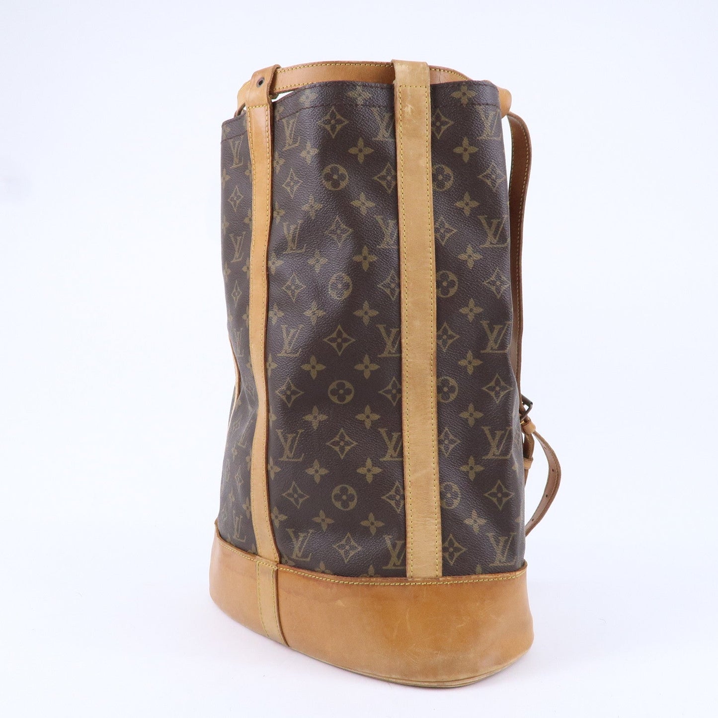 Louis Vuitton Monogram Randonnee GM Laundry Bag Brown