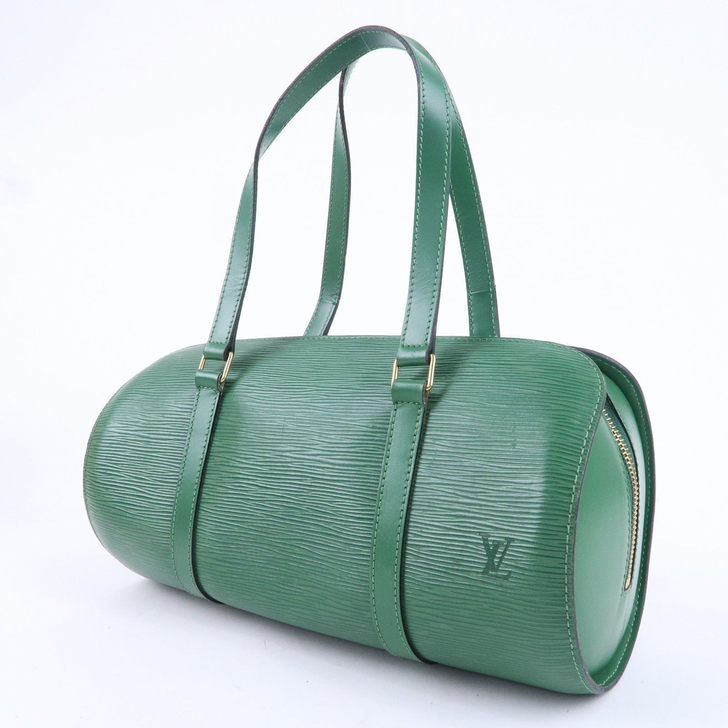 Louis Vuitton Epi Soufflot Hand Shoulder Bag Green