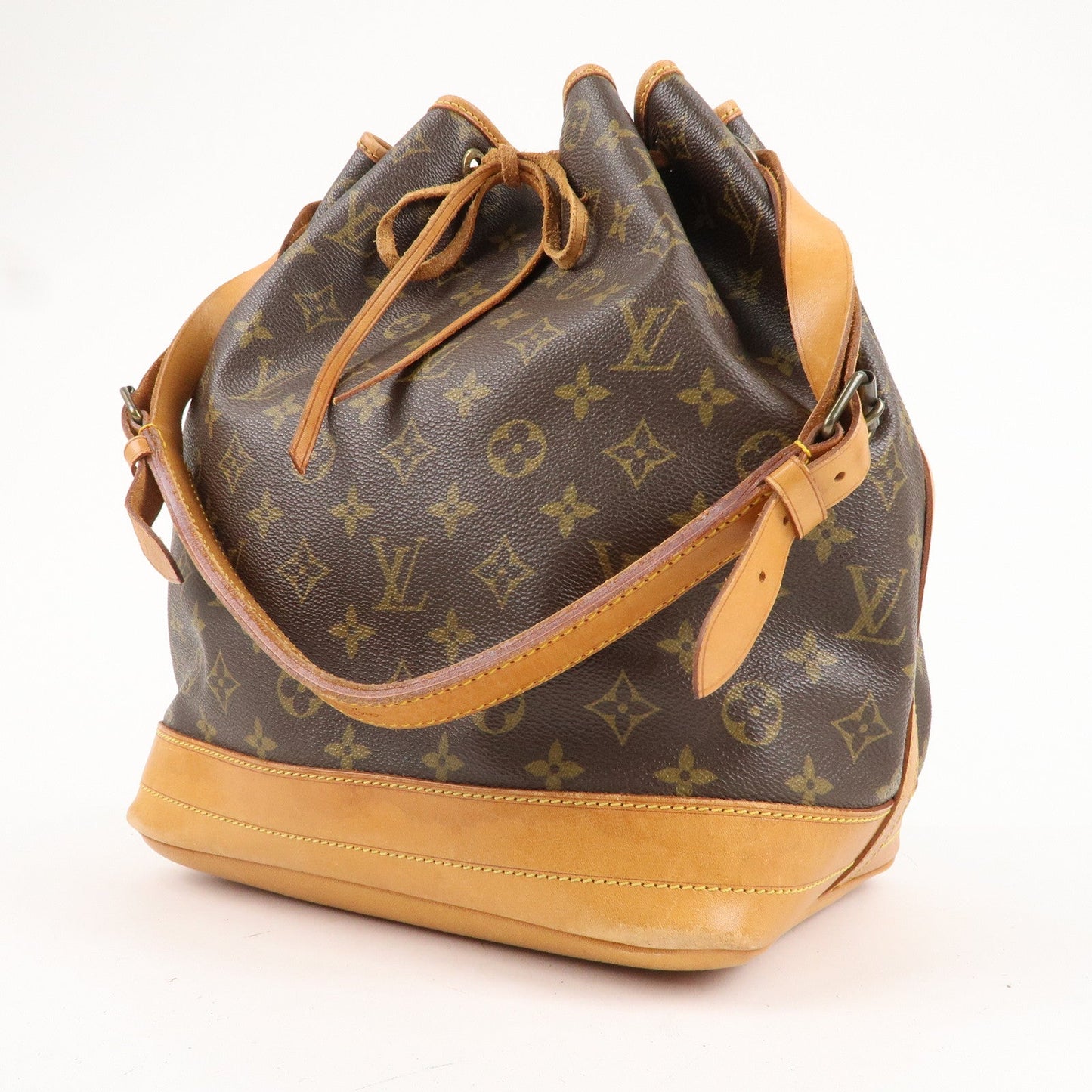 Louis Vuitton Monogram Noe Shoulder Bag Hand Bag Brown
