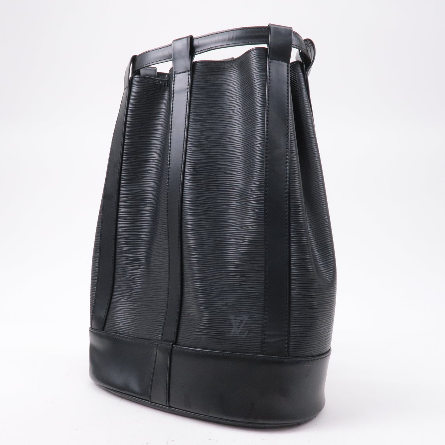 Louis Vuitton Epi Randonnee GM Laundry Bag Noir Black