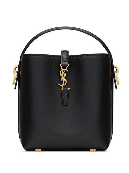 Luxury Saint Laurent Trending 2025 Women's Mini 37 Tote Bag in Nero | 7658702R20W