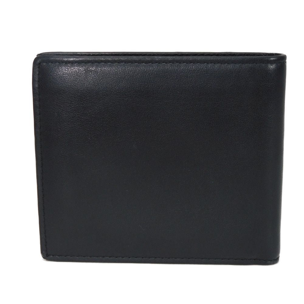 FENDI Bifold Wallet 7M0169 AC9I F0X93 leather black Eye Motif Multicolor logo Bag Bugs Bifold Wallet mens