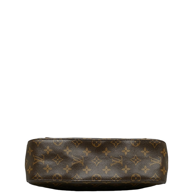 Louis Vuitton Monograms Miniature Shoulder Bag Brown PVC Leather Louis Vuitton