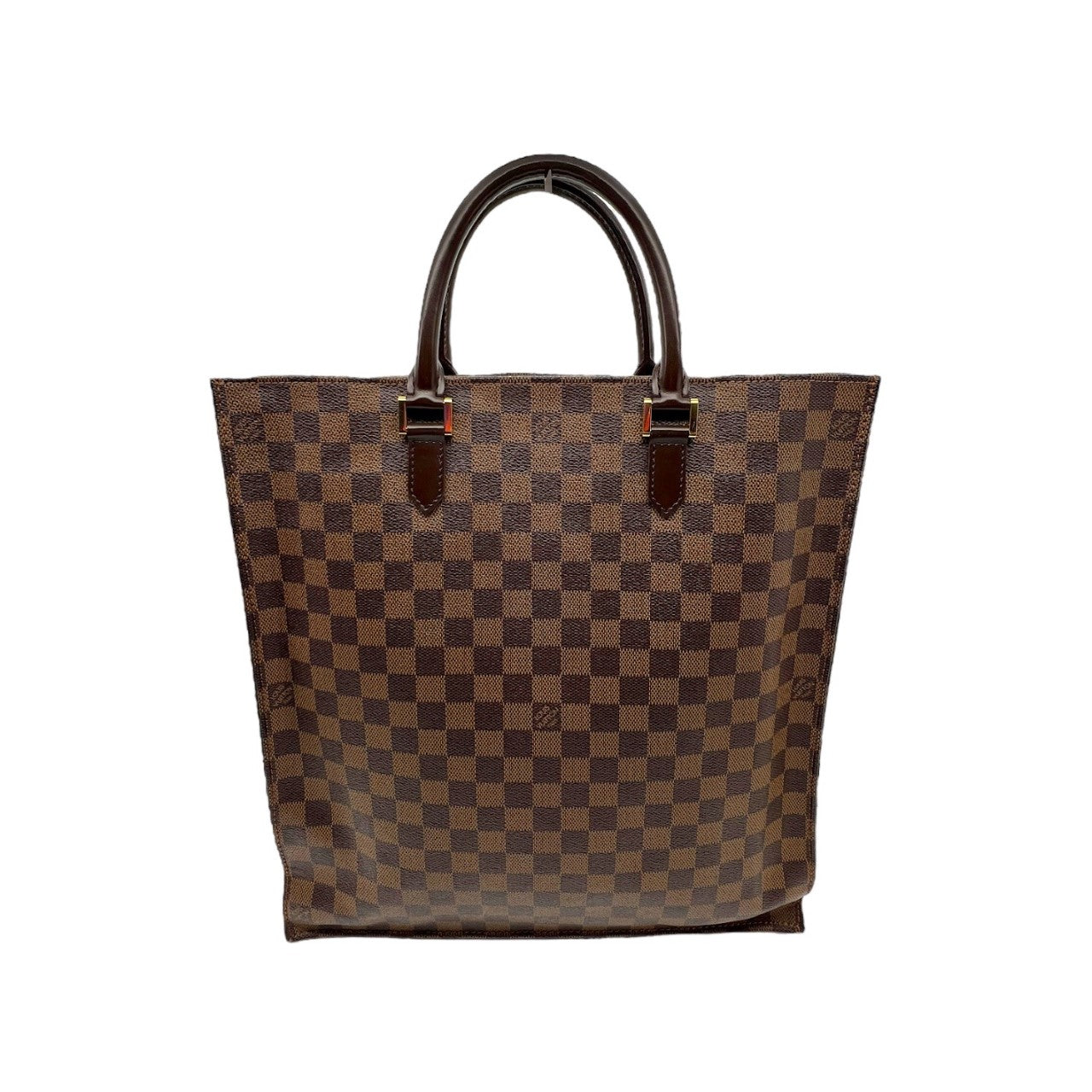 Louis Vuitton Damier Ebene Sac Plat Handbag