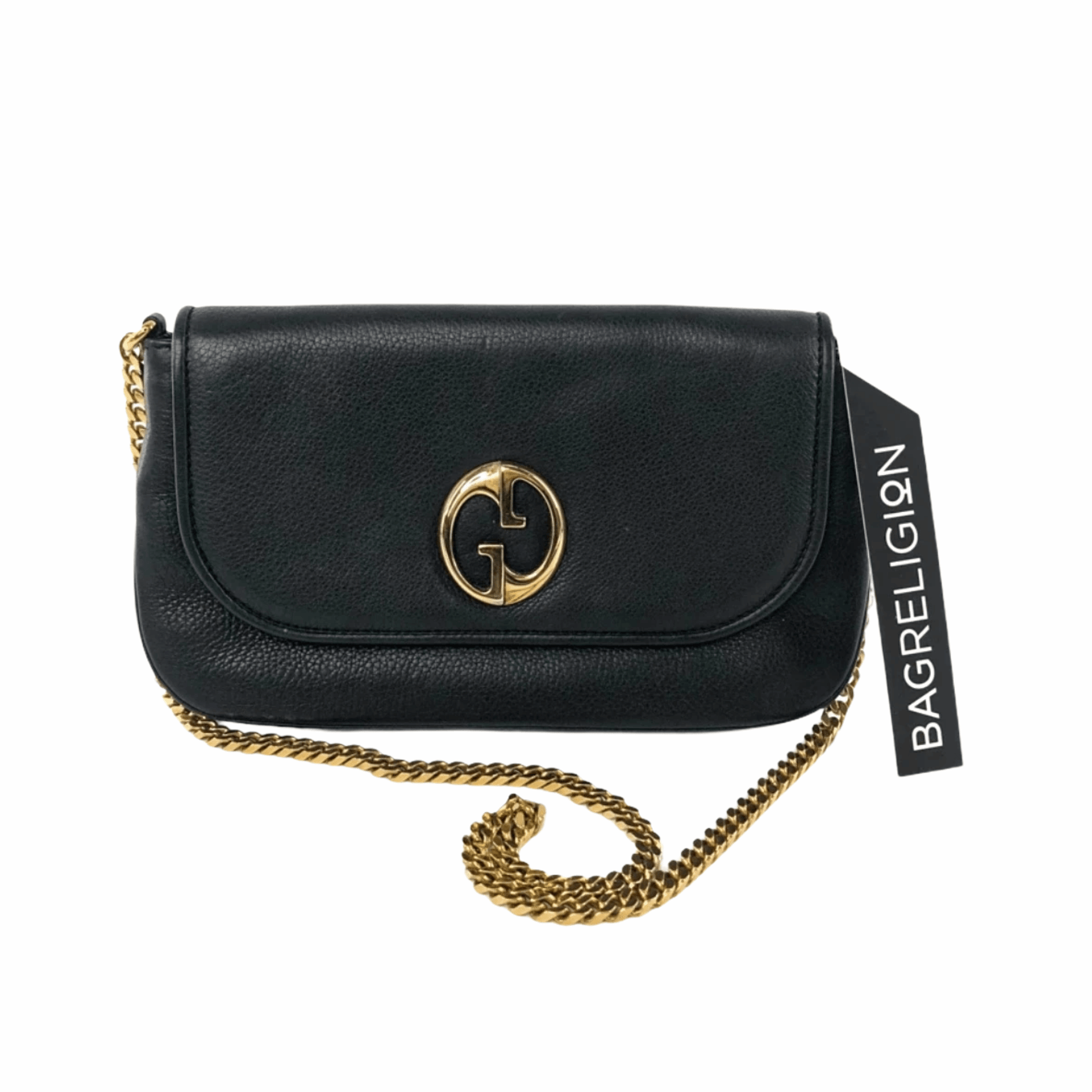 Gucci Chain Leather Shoulder Bag