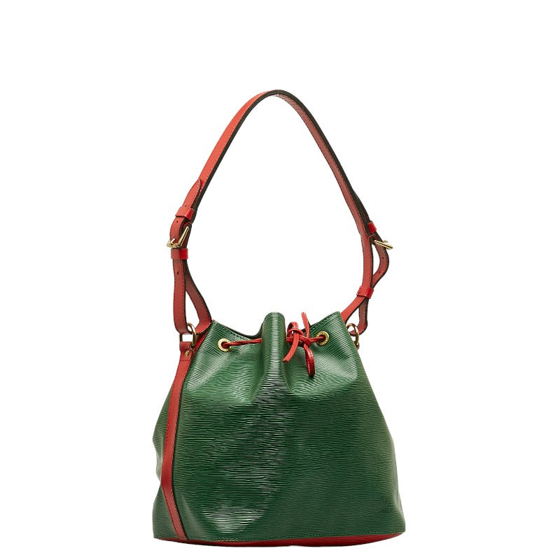 Louis Vuitton Louis Vuitton Epic Shoulder Bag Leather Borneo Green Castilian Red
