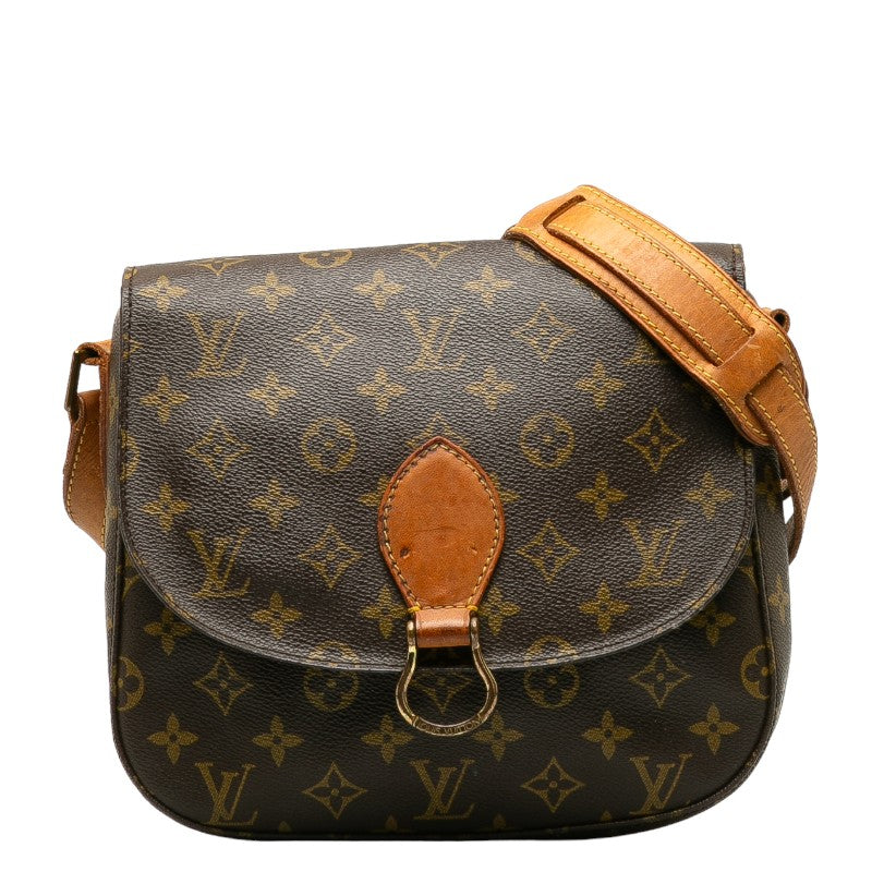 Louis Vuitton Monogram Shoulder Bag PVC/Leather Brown