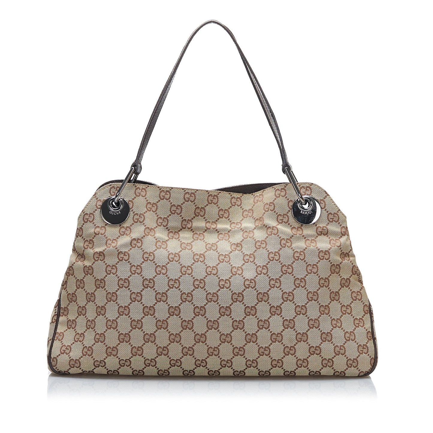 Gucci Leather Canvas Tote Style 43