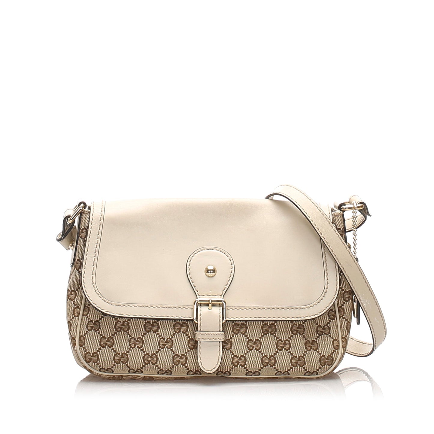 Gucci Leather Canvas Crossbody