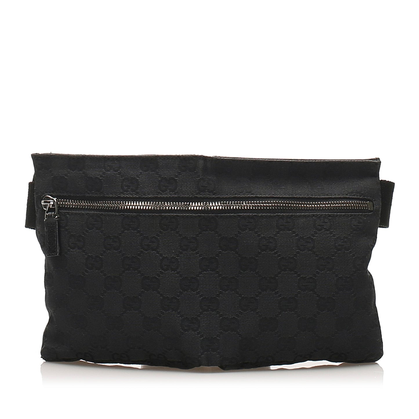 Gucci Leather Canvas Shoulder Bag