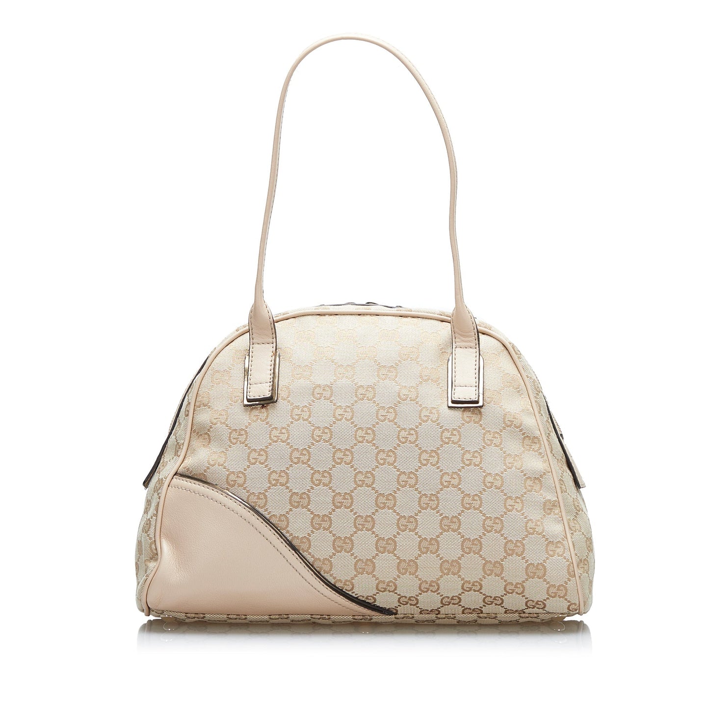 Gucci Leather Canvas Handbag Style 7