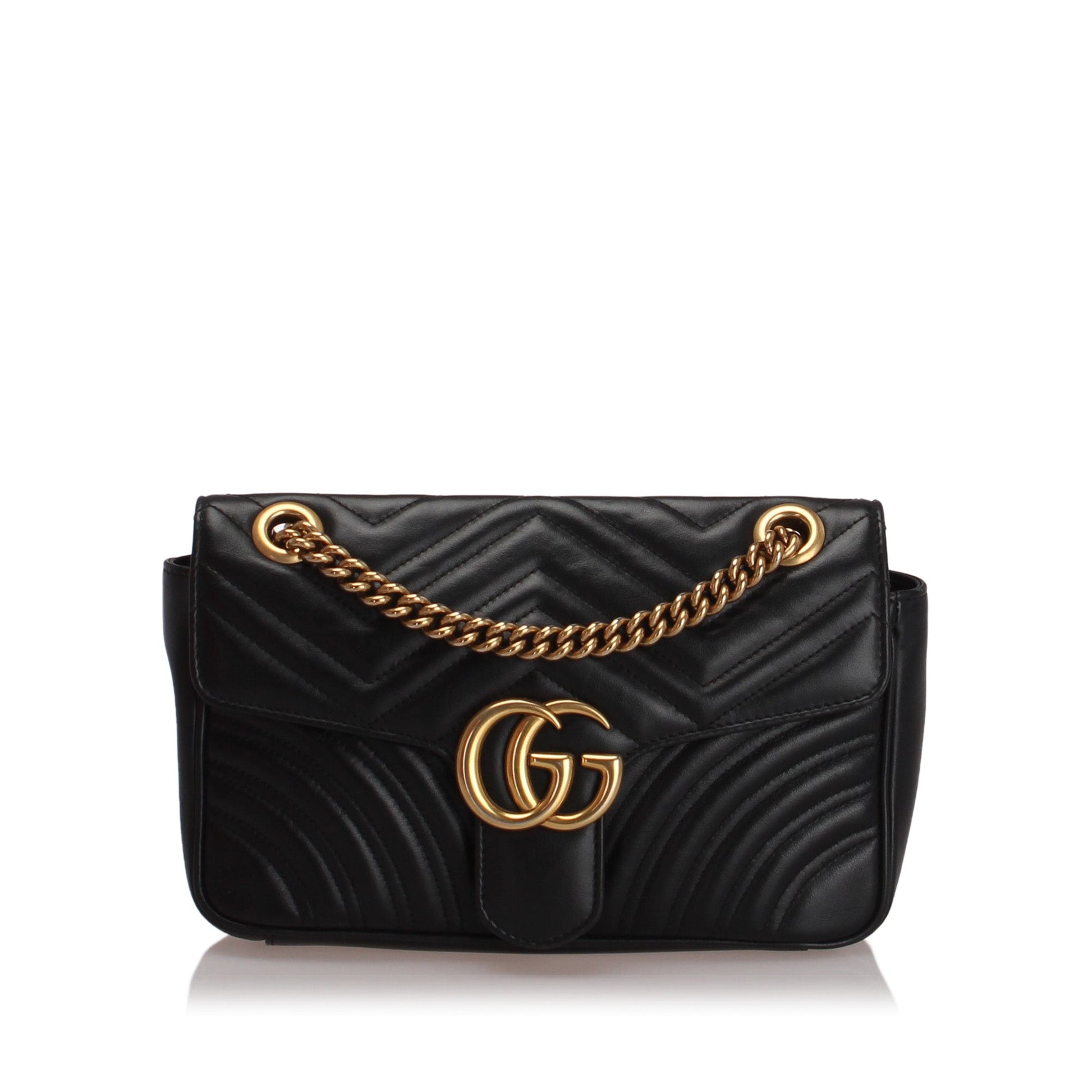 Gucci Quilted Chain Shoulder Bag