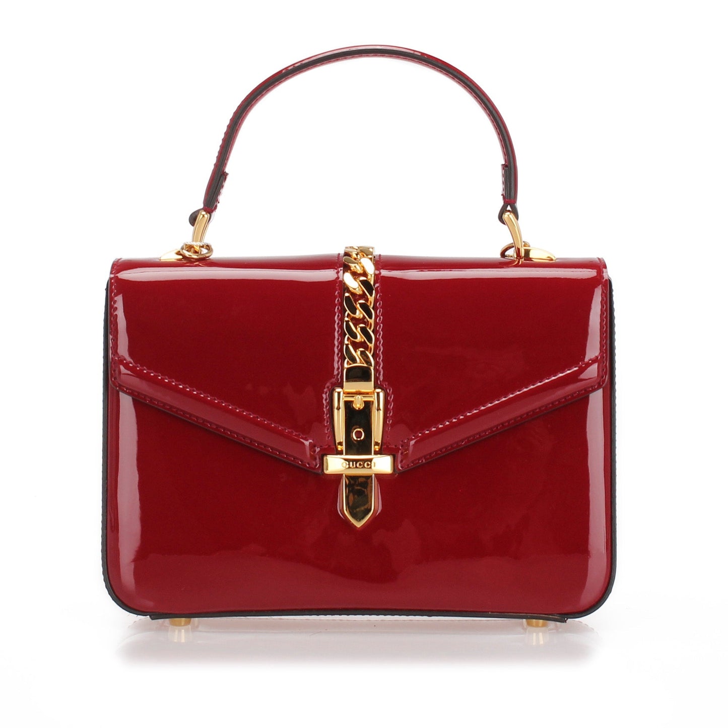 Gucci Chain Leather Shoulder Bag